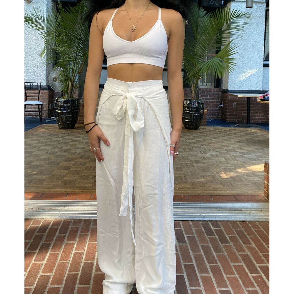 Jen’s Pirate Booty XS White Wedding Pants